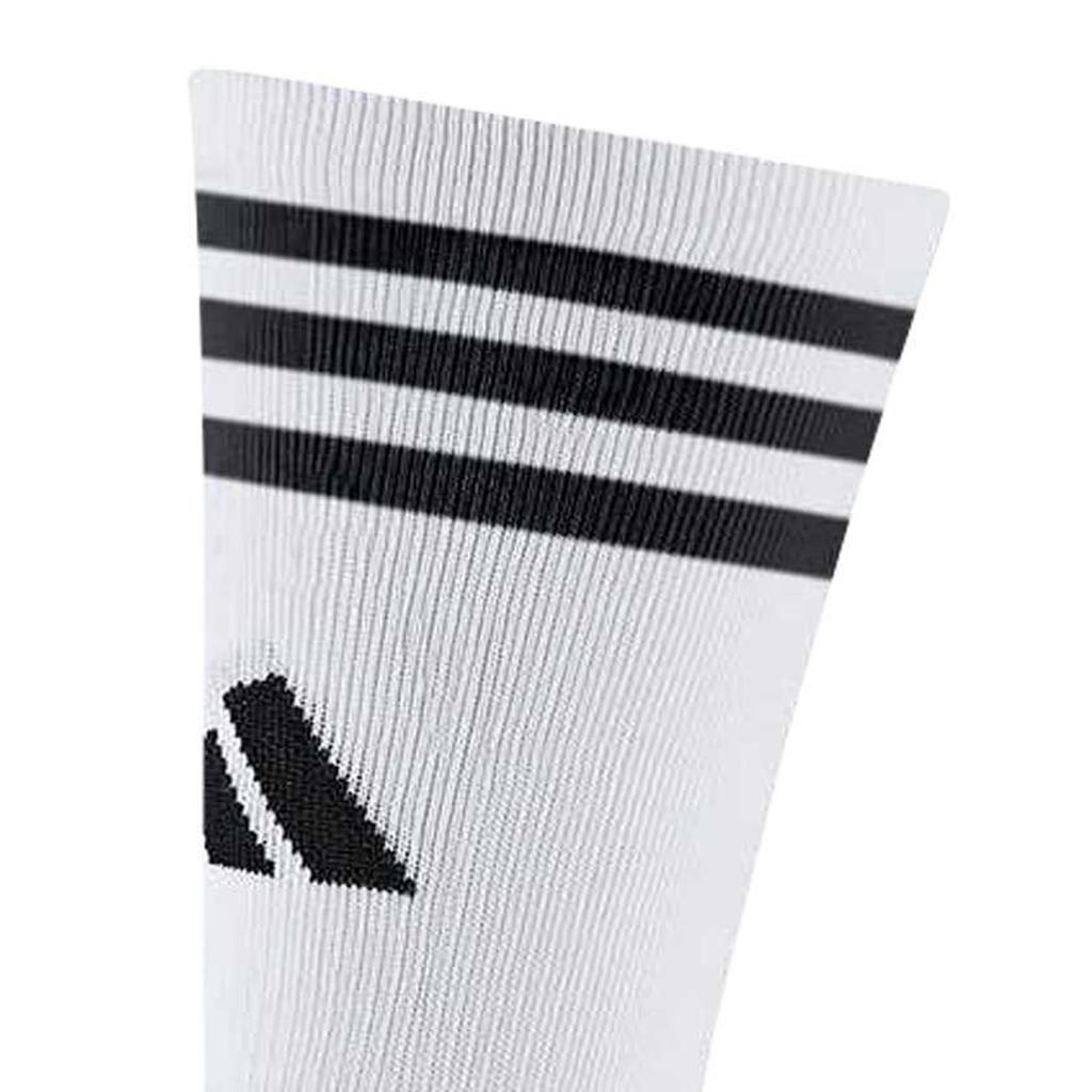 Adidas Kontrastgestreifte Crew-Socken für Herren (Packung mit 3)