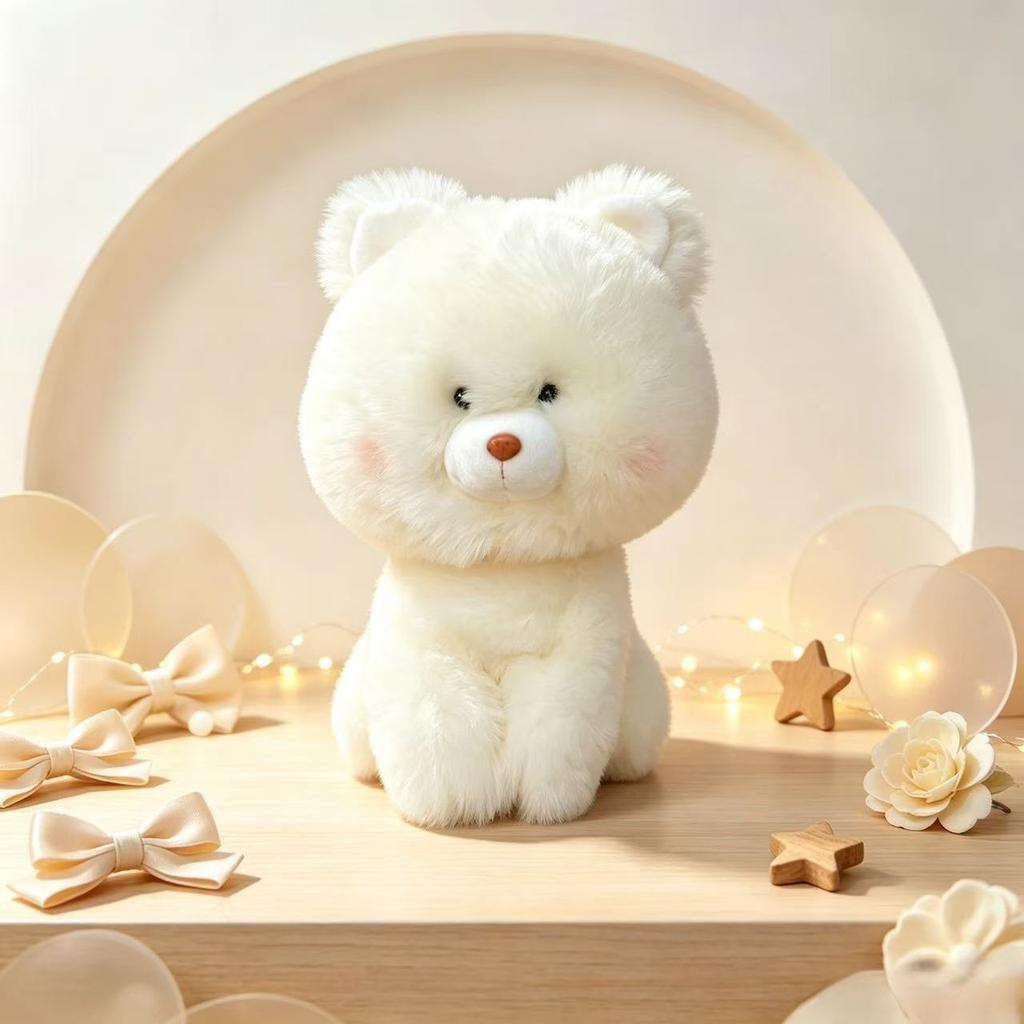 Cute Chow Chow Doll Plush Toy Cartoon Puppy Doll Children's Pillow Birthday Gift Rag Doll