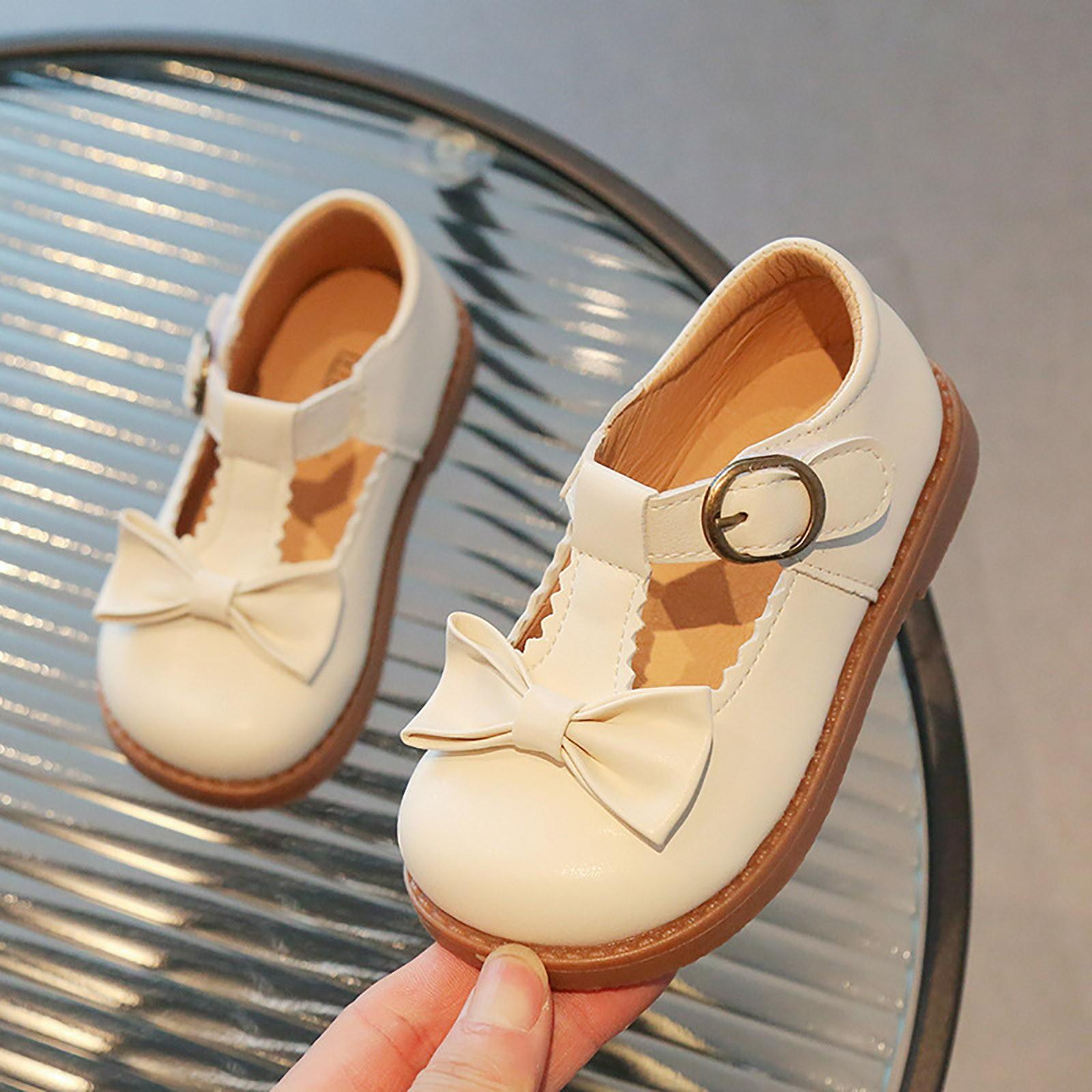 

Kids Girl Shoes Soft Sole Toddler Shoes First Walker 23 білий