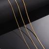 5 Meter/lot 0.6mm/0.8mm/1mm/1.2mm Stainless Steel Tiny Gold Color Cable Chains for Diy Jewelry Making Wholesale Bulk Chain