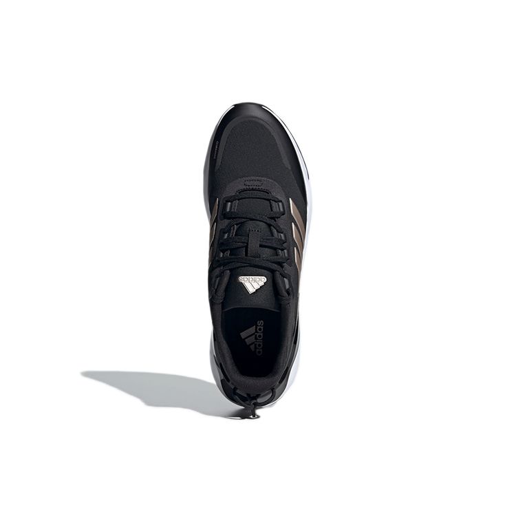 Adidas Climawarm Cruiser Fashion Durable Wrap Low-Top Casual Running Shoes Women Sneakers Black Gold GZ6072