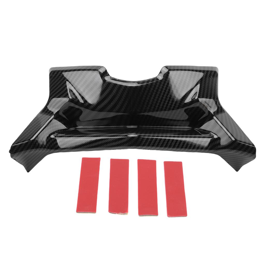 Motorcycle Front Fairing Spoiler Winglet Carbon Fiber Style Rain Proof Replacement for NMAX155 2025