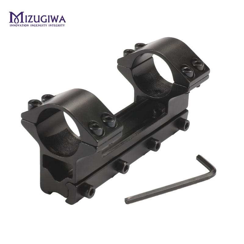 MIZUGIWA One Piece High Profile Magnum Airgun Scope Mount With Stop Pin 25.4mm 1" Ring fit 11mm Dovetail Rail Air Rifle