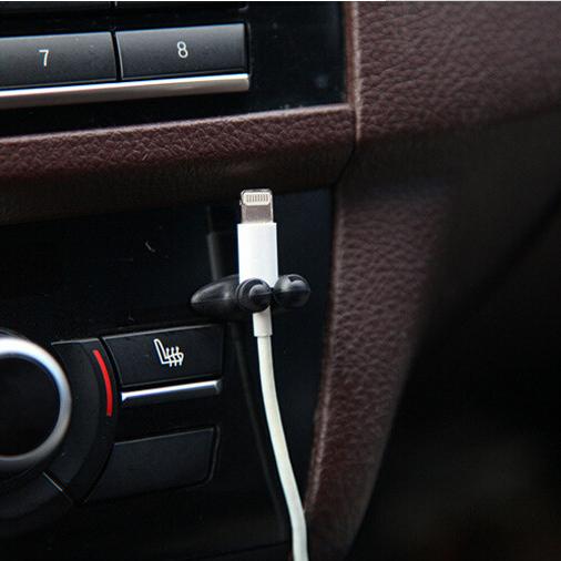 2-10Pcs USB Cable Organizer Wire Winder Earphone Holder Cord Clip Office Desktop Phone Cables Silicone Tie Fixer Wire Management
