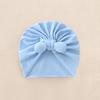 Cartoon Baby Fetal Cap 0-5 Months Newborn Turban Hat Windproof Boneless Muslin Hat  Toddler
