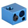 3D Printer Accessories Aluminium Heating Block Heater Hot End for   (Blue)