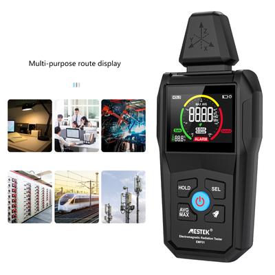 LCD Display Screen Electromagnetic Magnetic Field Radiation Detector EmissionDosimeter Tester for Home Inspection Office