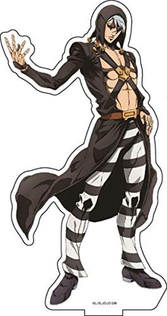 Bizarre Golden Wind AGF2019 Original Big Acrylic Stand Risotto Nero JoJo's Adventure (1)
