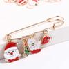 Bag Decoration Jewelry Gift Women Safety Pins Waistband Pin Dress Shawl Clips Christmas Brooches