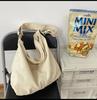 Lazy Style Washed Canvas Bag: Women's Large Capacity Crossbody and Shoulder Tote