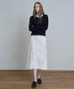 Mind Bridge Woman [W] White Slit Denim Skirt