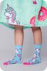 KOC BLUZA Oversize Ciepła Gruba KOCOBLUZA 2w1 XXL UNICORN + SKARPETKI [KB-S6]