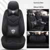 Napa Leather Full Coverage Front Car Seat Covers - All-Season and Universal Fit