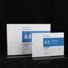 Double-Sided Acrylic Table Card Stand - T-Shaped Transparent 3D Display for Menus and Price Lists