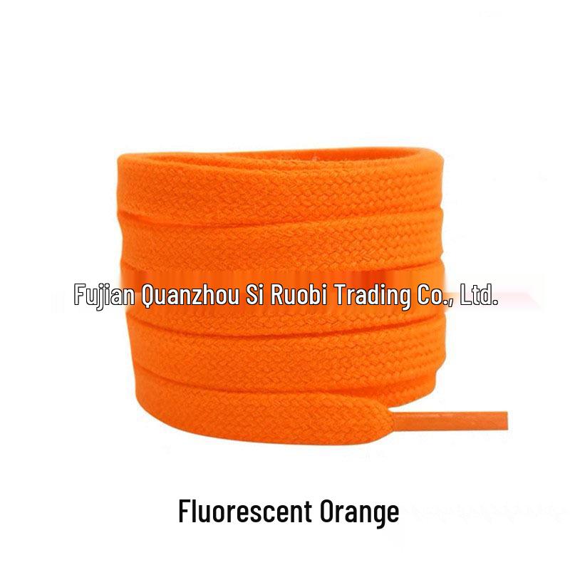 

Плоские полиэстеро-хлопковые шнурки для DUNK, AF1, AJ1 и парусиновых туфель - Унисекс. 80cm