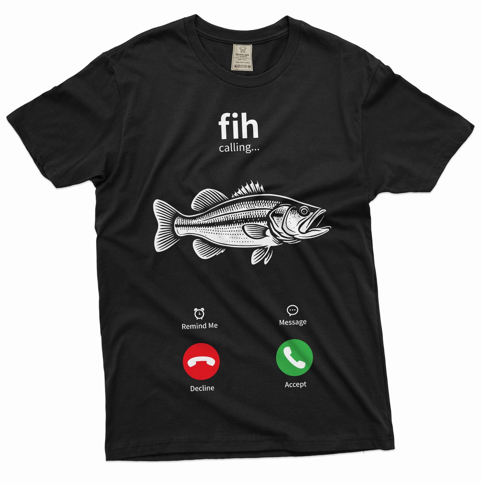 Men s Fih Meme T-shirt Fishing Funny Joke Tee Shirt Humor Humorous Gifts Fisherman Tees Fishing Gift IDeas For Men Him Husband S