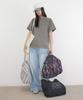 Ronron Pattern Logo Shopper Red Check