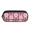 Pen Case Neat Design Strong Polyester Fabric Smooth Zipper with Main Compartment Mesh Pocket and Pen Slots for Boys Girls