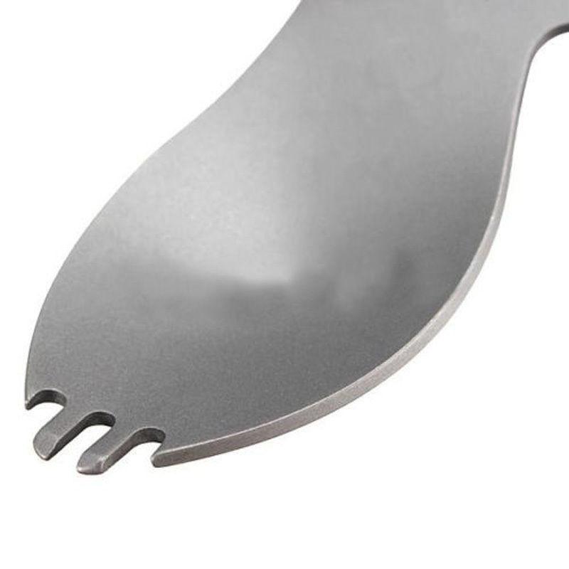 Multitool  Pocket Bottle Opener Spork Spoon Screwdriver Camp Survival Kit
