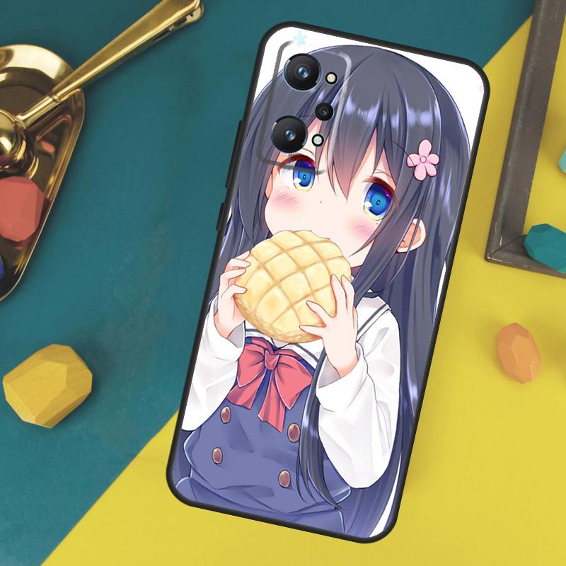 Anime girl cartoon japan cute Case For Realme 14 12 10 11 13 Pro Plus GT 6 6T 5 GT7 Pro C61 C55 C51 C21Y C25S C67 C75 C53