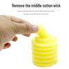 Minjiang Round Biochemical Aquarium Filter Cartridge - Yellow Replacement Cotton Core