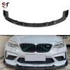 BMW M2 F87 3D Style Carbon Fiber Front Lip Splitter & Diffuser Kit.