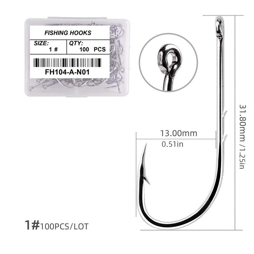 

Крючки рыболовные №1-#12 Морские с бородкой Рыболовные приманки Цевь Клюв Держатель живой наживки Карповая рыбалка Джиг Червячные крючки Аксессуары Снасти