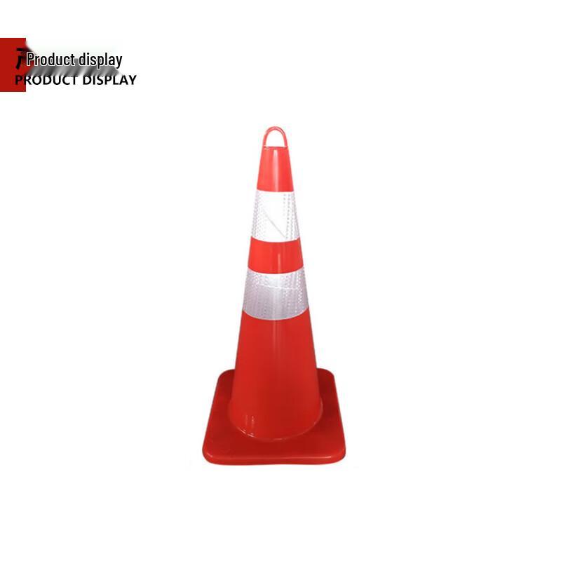 Anxuan PVC Reflective Traffic Safety Cone 10-pack красный