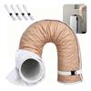 Portable Air Conditioner Hose Cover, Fabric Insulation Sleeve for Bedroom Hose Zone and Indoor Room Comfort Use
