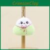 Boat Dragon Festival Short Plush Dumpling Keychain With Pp Cotton Fill Gift For