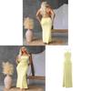 Summer Women Dress With Backless Cross Tie Low Waist Bodycon For Casual Wear