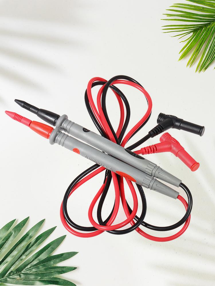 1 Pairs Multimeter Tester Kit Universal 20A Measuring Probes Pen Gold-plated Probe Equipment Electrician Accessories