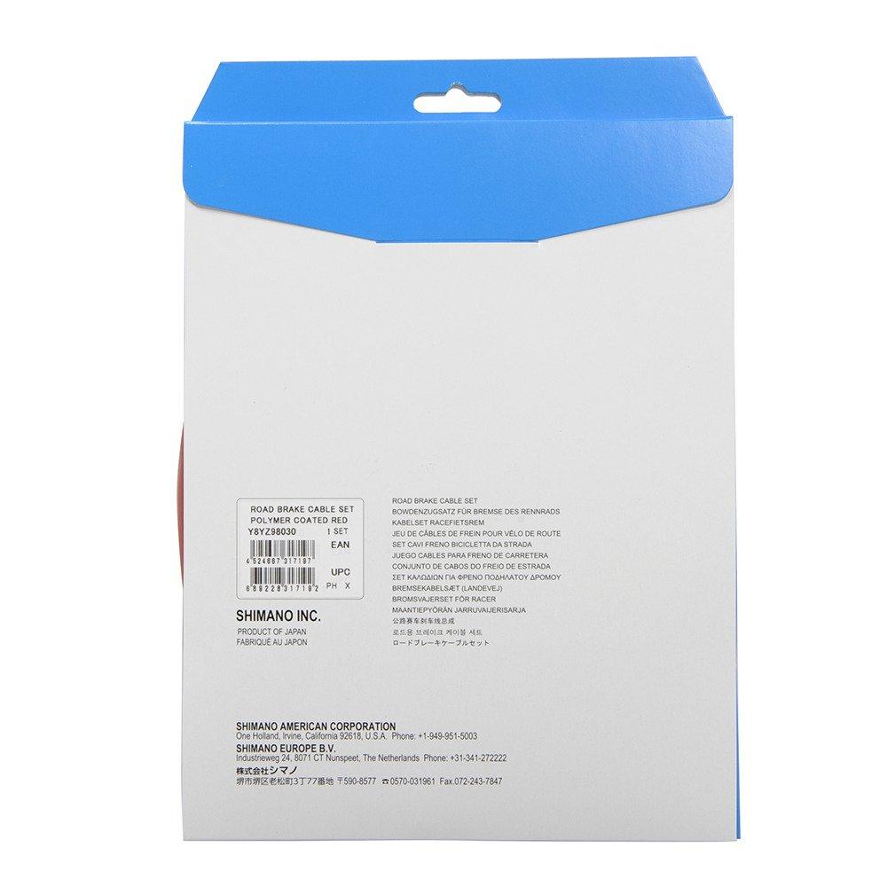 SHIMANO Sada brzdových lanek s polymerovým povlakem Y8YZ98030 BC-9000