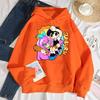 Omori Cute Hoodie Printed Sportswear Unique Hot Selling Autumn and Winter Pullover Cartoon Popular Men Pullover Street Fashion