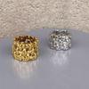 Advanced Exaggerated Mesh Index Finger Female Ins Cold Style Wide Version Simple Ring