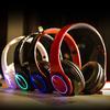 B39 RGB Luminous Wireless BT 5.0 Gaming Headset Stereo Headphone Foldable Earphone Headphone Mic