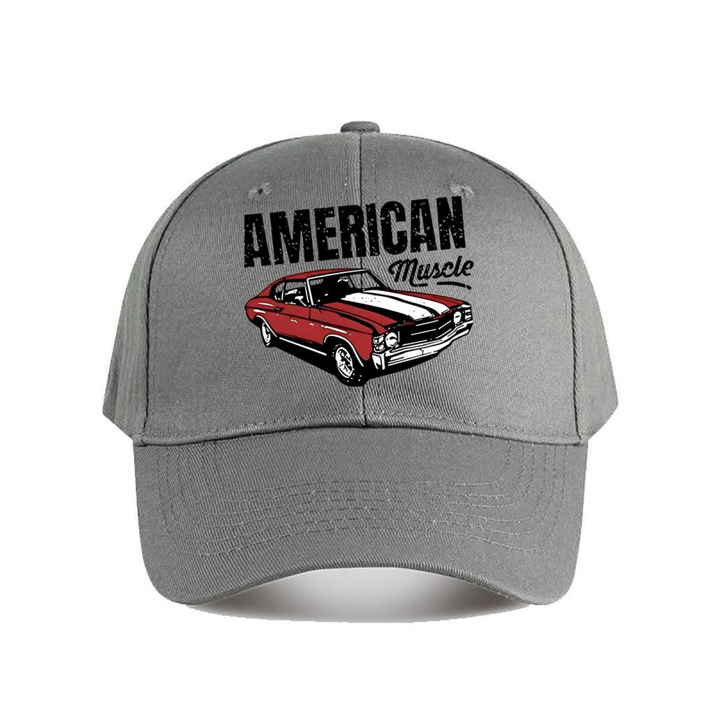 American Muscle Car Mesh Trucker Hat Multiple Colors Baseball Cap Fashion Unisex Sunhat Womens Outdoor Sports Snapback Cap
