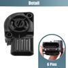 Pack (1) Car Throttle Position Sensor 133284/131973 For Ford Black