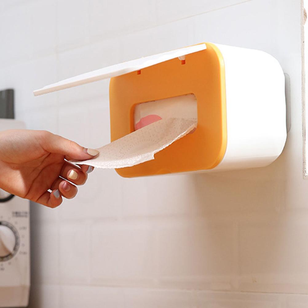 Distribuitor de Prosoape de Hârtie Cutie Creativă pentru Șervețele Suport pentru Șervețele Suporturi Auto Recipient Plastic Birou