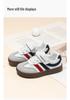 HOBIBEAR Kids Unisex Wide Toe Retro Velcro Casual Running Shoes