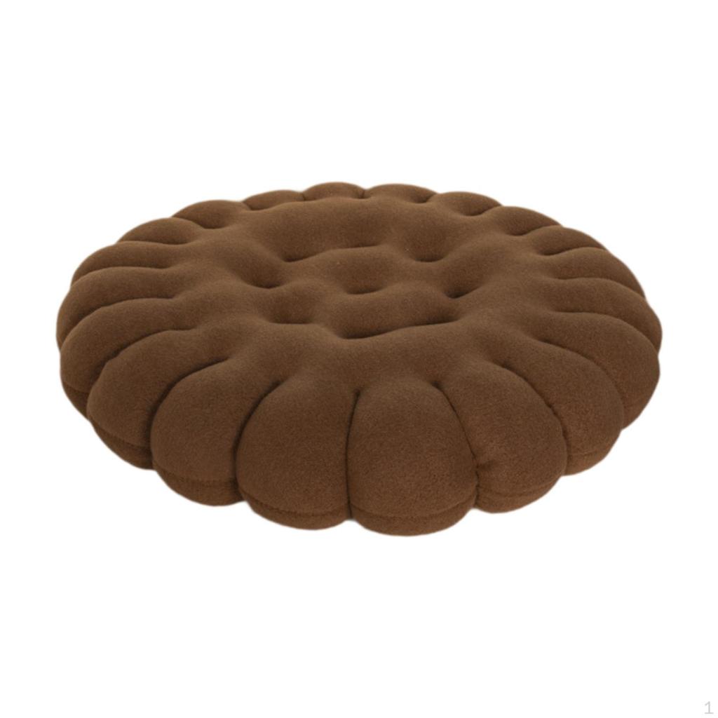 Biscuit Shape Cushion Pillow Chair Pad Seating for Office Tatami