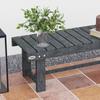 2-Persoons Houten Tuinbank, Grijs