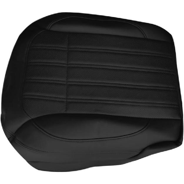 Driver Bottom Perforated Leather Seat Cover, Replacement Black Front Driver Side Seat Cover Compatible with Mercedes Benz GL350 GL450 2013-2016
