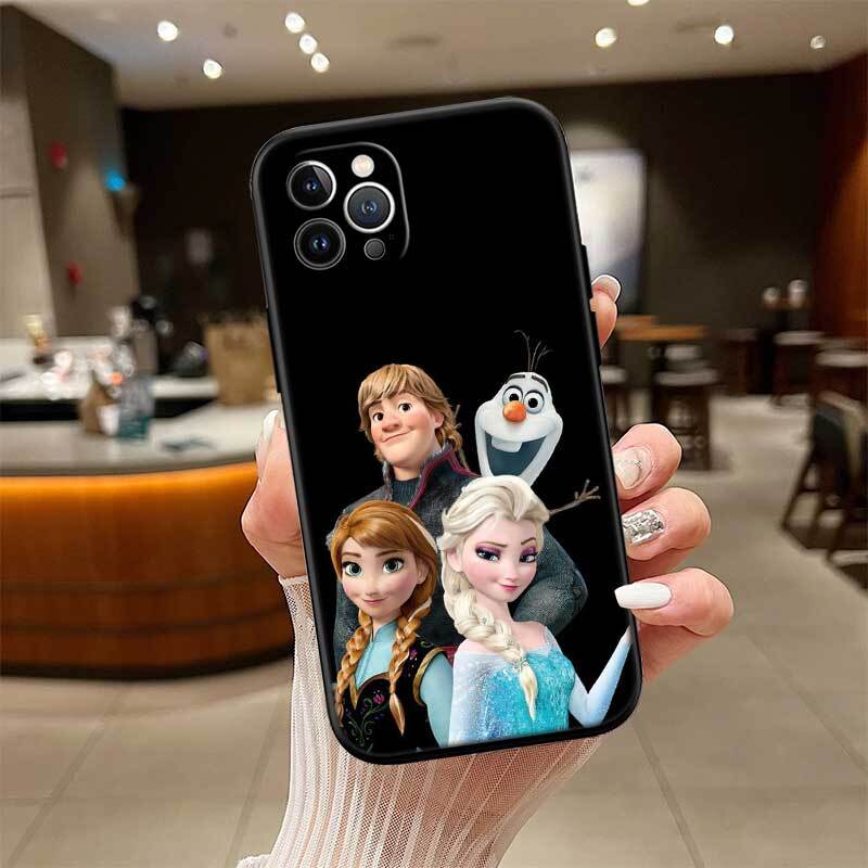 Frozen Olaf Elsa Anna Shockproof Phone Case for iPhone 6 6s 7 8 11 12 13 14 15 16 17 16E XS Pro Max XR X SE Air