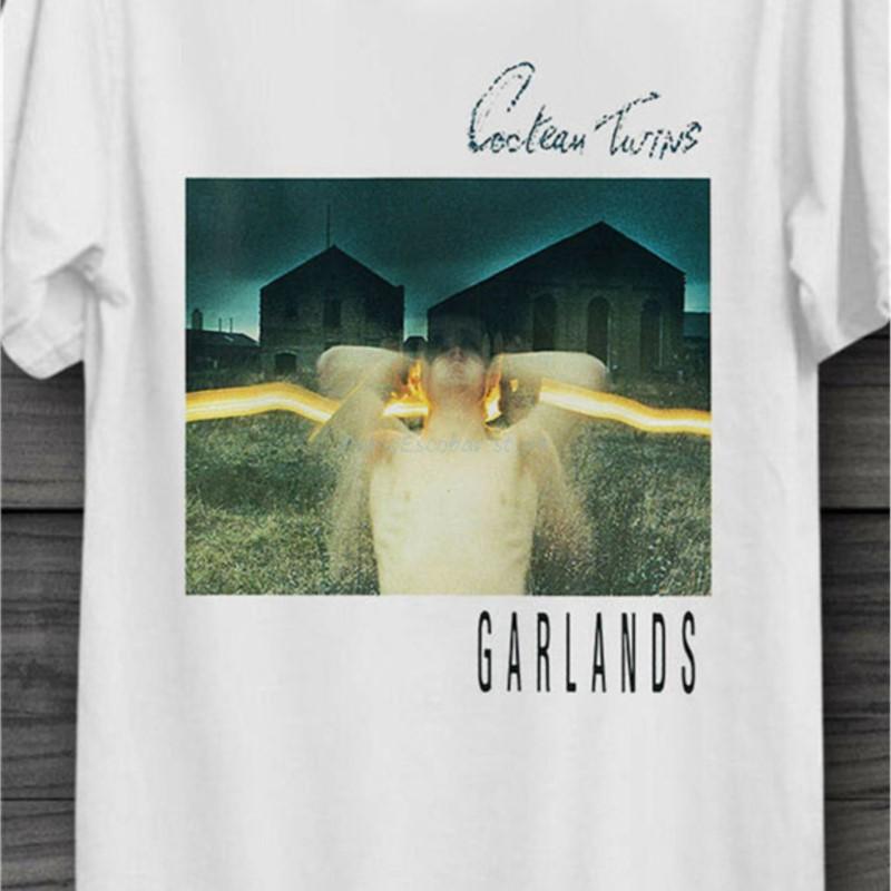 

Cocteau Twins Garlands Крутая винтажная рок-унисекс футболка Харадзюку Смешная футболка 4XL