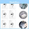 No Drill Sticky Hook Stainless Steel Strong Adhesive For Bathroom And Kitchen Use