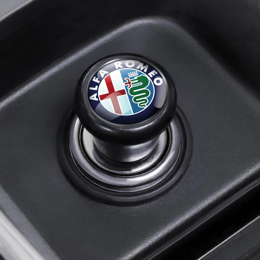 Car Stickers For Alfa Romeo For Alfa Romeo 156 159 Stelvio 147 166 GT Mito Brera Sportiva Portable Car Automatic Cigarette Light