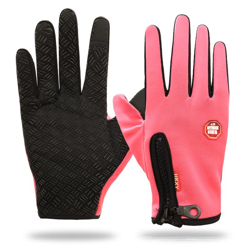 Sports Winter Gloves Men Touchscreen Warm Women Outdoor Cycling Driving Climbing Motorcycle Waterproof Non-Slip Gloves