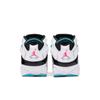Air Jordan 6 Rings 'South Beach' (Unisex) Scarpe da Basket Vintage Bianche / Rosa Iper-Azzurro Fury-Nero CK0017 100