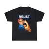 Rosie The Riveter Resist Graphic Tee Shirt, S-5XL